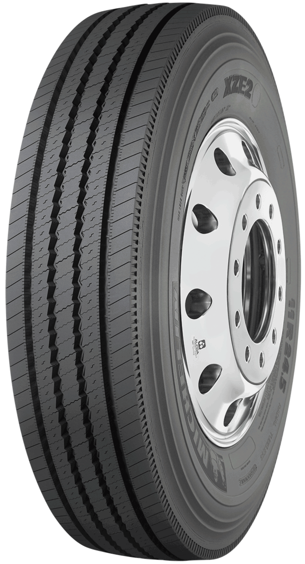 215/45R18,2022年,2本 MICHELIN® XZE 2™ Standard Sizes | MICHELIN TRUCK TIRES