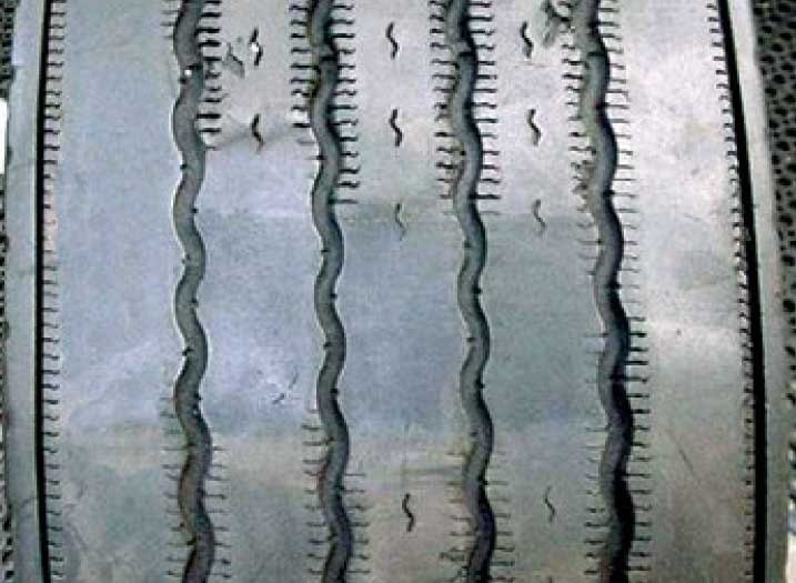 multiple flat spotting wear