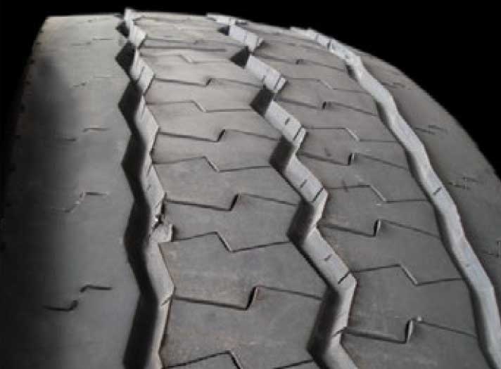 radial feather wear