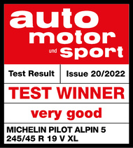 MICHELIN PILOT ALPIN 5 | AMS AWARD