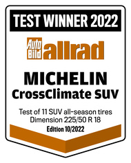 Michelin Crossclimate SUV AutoBild 2022 allrad