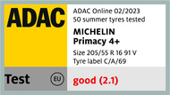 MICHELIN PRIMACY 4 +| ADAC 2023 - Good