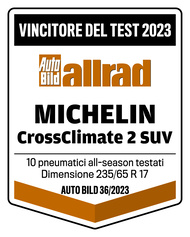 MICHELIN CrossClimate 2 SUV - AutoBild Allrad test Winner 2023