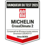 MICHELIN CrossClimate 2 AutoBild test winner 2023