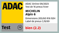 MICHELIN Alpin 6 - ADAC 2023