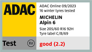 MICHELIN Alpin 6 - ADAC 2023