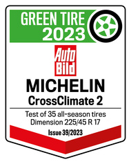 MICHELIN CrossClimate 2 | AutoBild GreenTire 2023