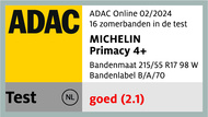 MICHELIN Primacy 4+ - ADAC - Good