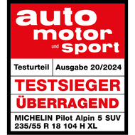 Test Award MICHELIN Pilot Alpin5 SUV Auto Motor Sport 2024