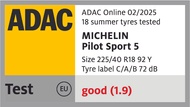 MICHELIN Pilot Sport 5 - ADAC - Good - 2025