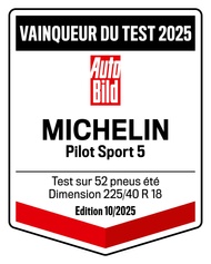 MICHELIN Pilot Sport 5 - Auto Bild - Test Winner - 2025