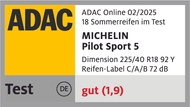 MICHELIN Pilot Sport 5 - ADAC - Good - 2025