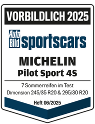 2025 Auto Bild Sportscars Vorbildlich Pilot Sport 4 S
