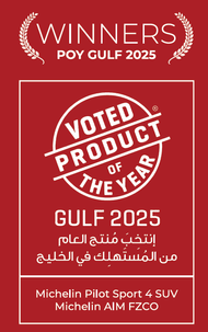 Michelin Pilot Sport 4 SUV awarded product of the year 2025 by POY Gulf