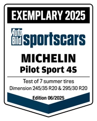 MICHELIN Pilot Sport 4S - AUTOBILD SPORTSCAR - Exemplary - 2025