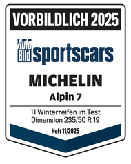 2025 AutoBild Sportscars Vorbildlich MICHELIN Alpin 7