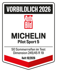 2026 Autobild Vorbildlich MICHELIN Pilot Sport 5