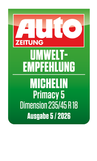 2026 Auto Zeitung Umweltempfehlung MICHELIN Primacy 5