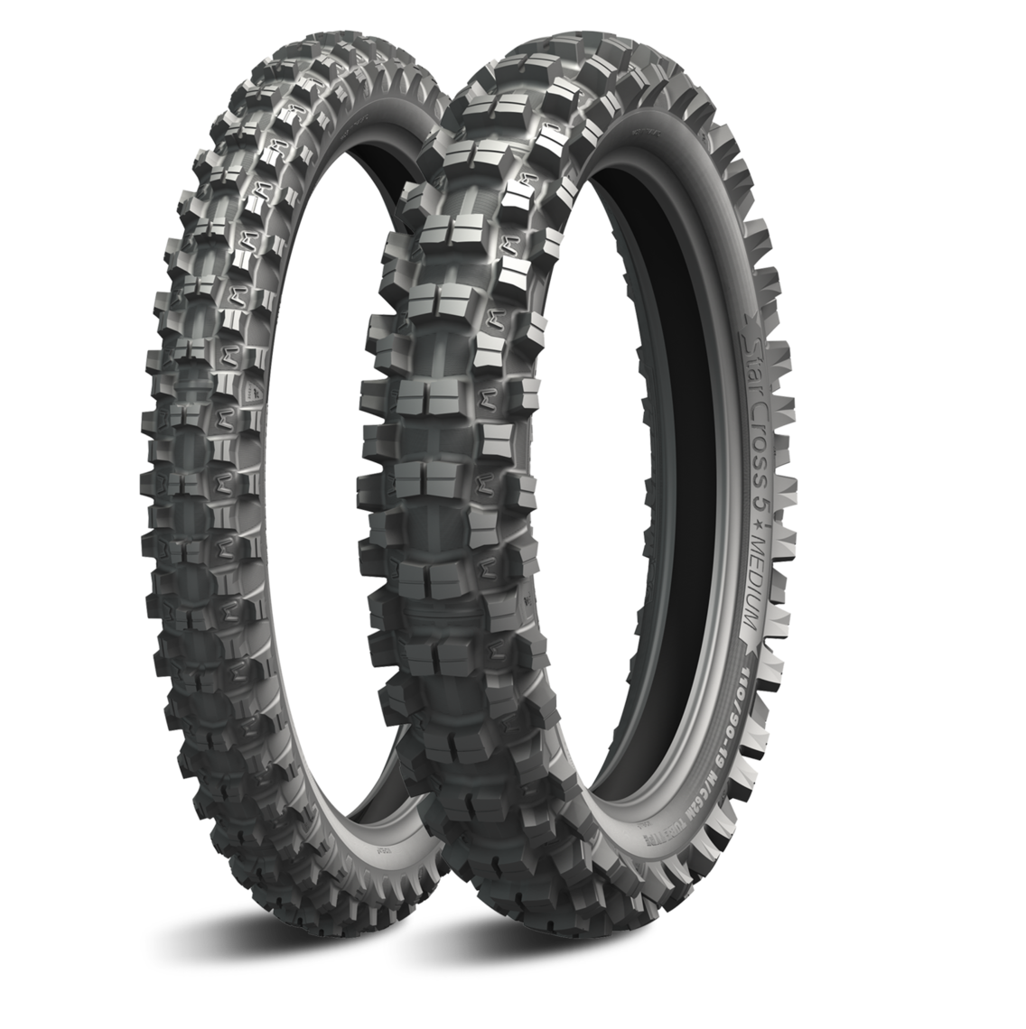 新品モトクロスタイヤ5本セット DUNLOP（ダンロップ） [前後セット] 新品 MX53 70/100-19 90/100-16