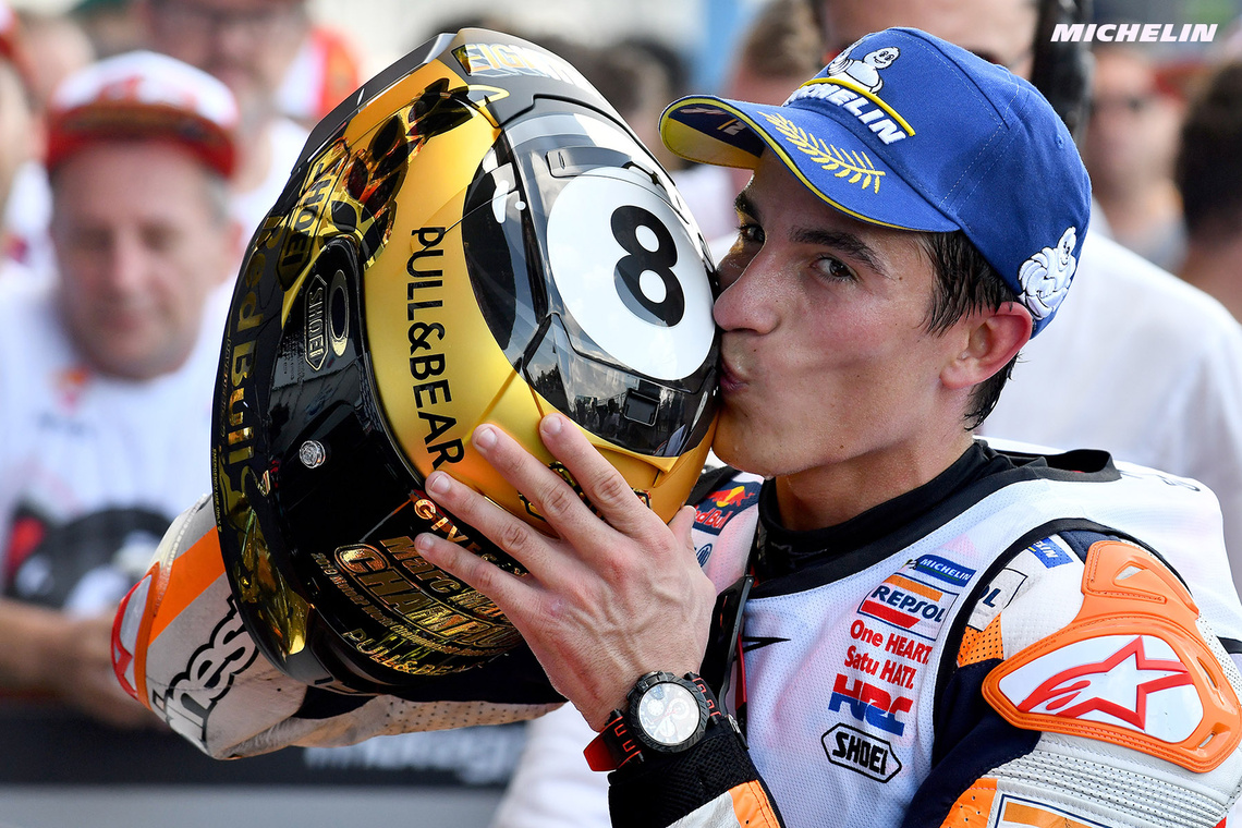  MotoGP™: Márquez claims victory and the 2019 title in Thailand